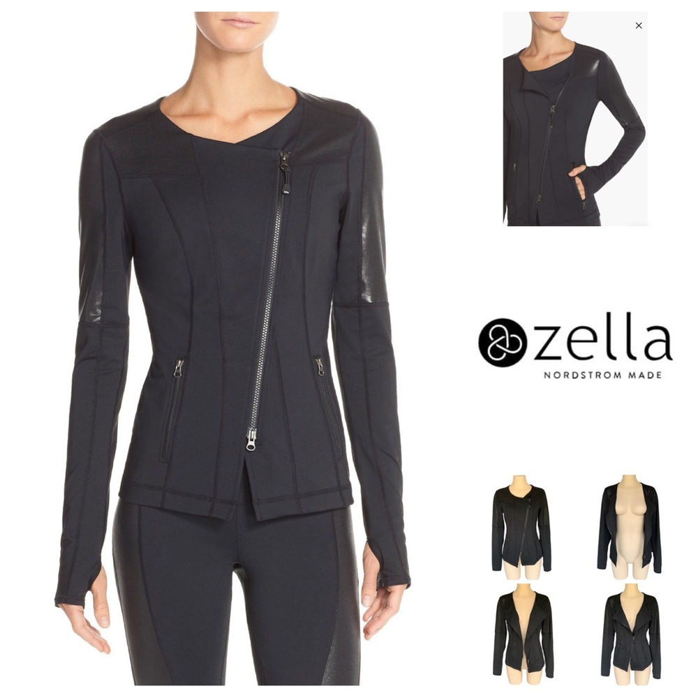 Zella Midnight Black Utility Jacket